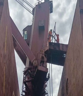 Ship repairing operation 6