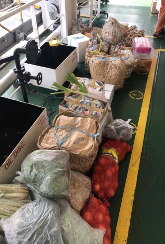 Fresh vessel provision supply 9