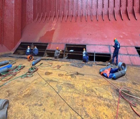 Ship repairing operation 15